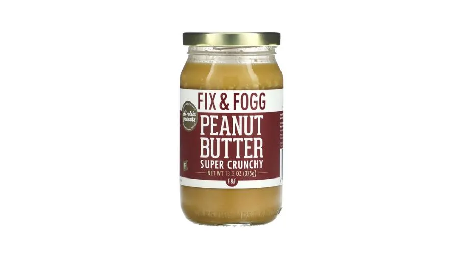 Fix & Fogg, peanut butter, super crunchy, 13.2 oz (375 g) 