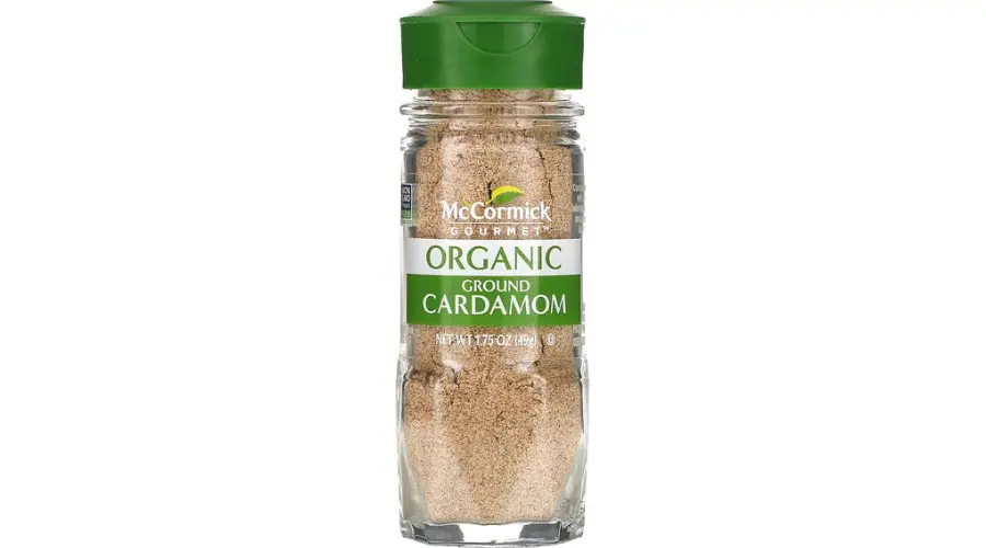 McCormick gourmet, Organic, ground cardamom, 1.75 oz (49 g) | Hoststheory