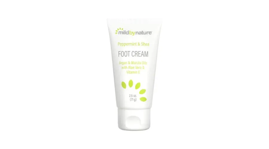 Mild By Nature, Peppermint & Shea Foot Cream 