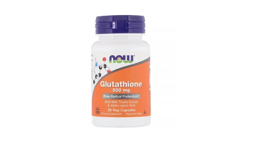 NOW Foods, Glutathione, 500 mg, 30 Veg Capsules