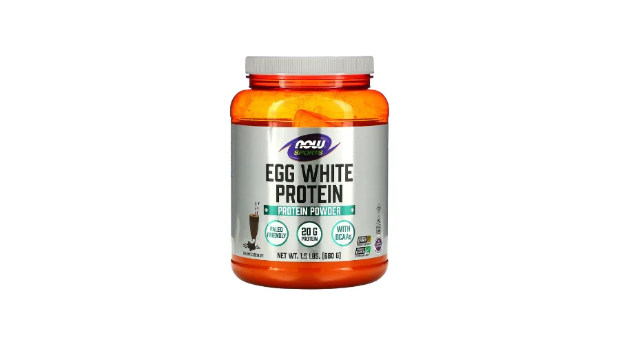 NOW Foods, Sports, Egg White Protein, Creamy Chocolate