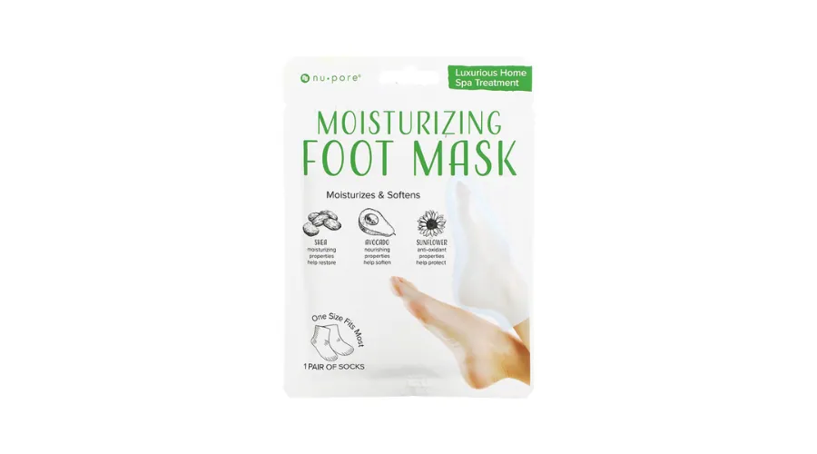 Nu-Pore, Moisturizing Foot Mask 