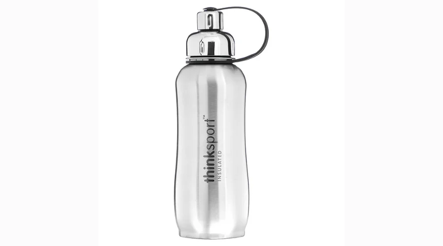 Think, Thinksport, Insulated Sports Bottle, Silver