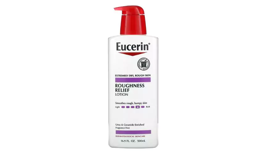 Eucerin, Roughness Relief Lotion, Fragrance-Free  