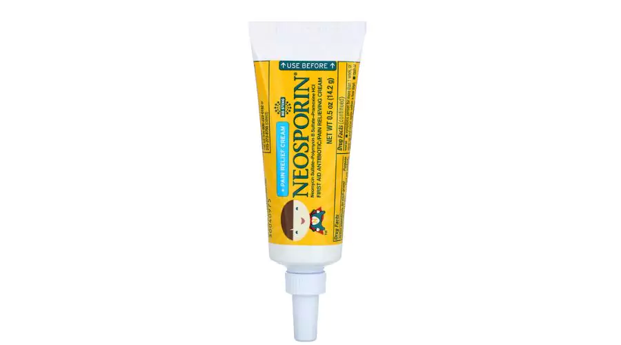 Neosporin, +pain relief cream, for kids ages 2+, 0.5 oz (14.2 g) 