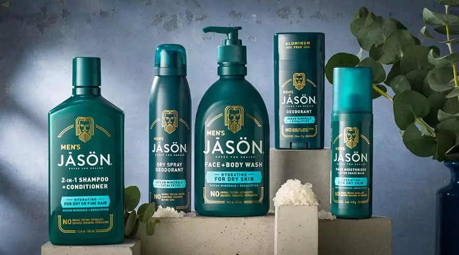 Jason Natural, Men's, Deodorant, Ocean Minerals + Eucalyptus
