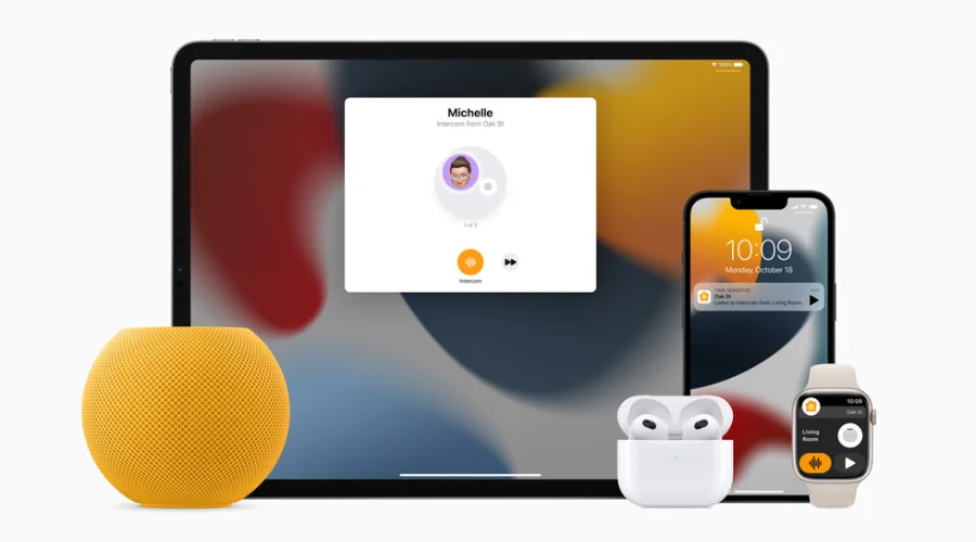 Apple HomePod and AirPods