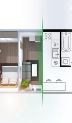 AI floor plan generator from photo | Hoststheory