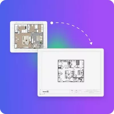 AI floor plan generator from photo | Hoststheory