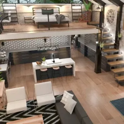 Photorealistic 3D interior rendering | Hoststheory