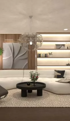 Photorealistic 3D interior rendering | Hoststheory